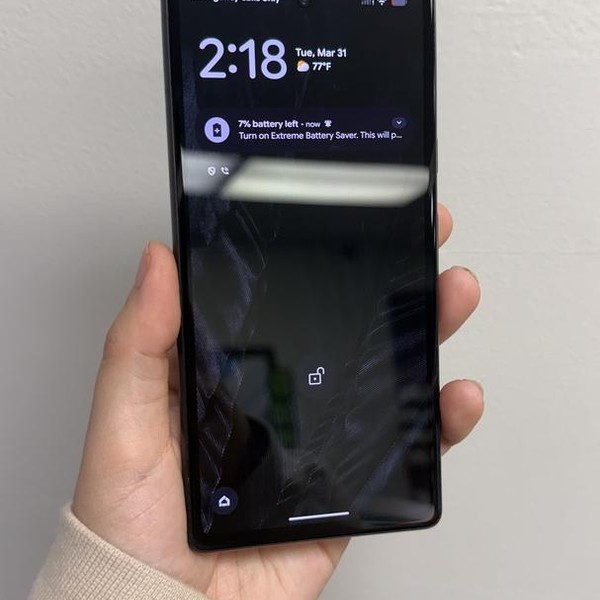 Google Pixel 7a - Unlocked, 128 GB, Charcoal, 8 GB, GWKK3