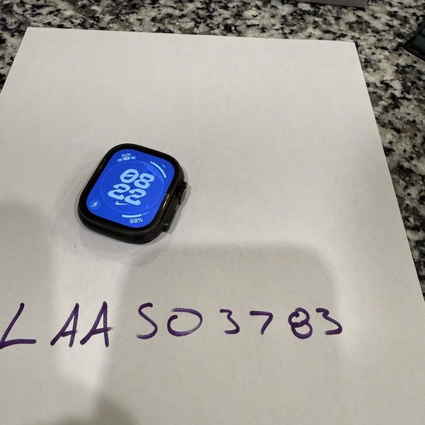 Apple Watch Ultra 2 49mm - Verizon, Black, A2986