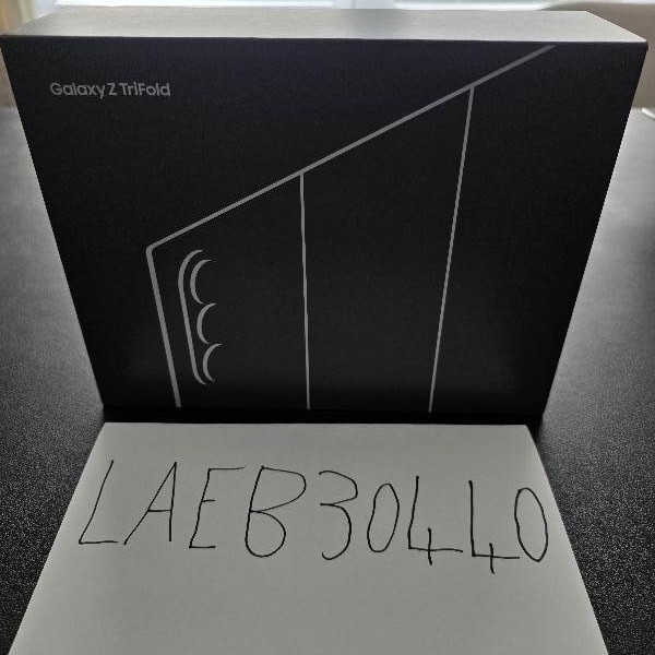 Galaxy Z Trifold - Unlocked, 512 GB, Crafted Black, 16 GB, SM-F968U1