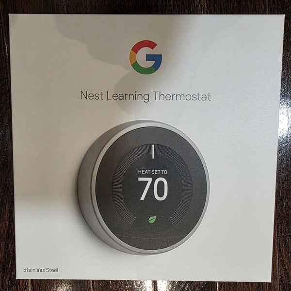 Nest Thermostat 3rd Gen - Silver
