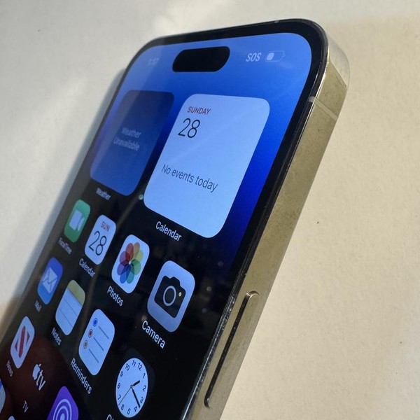 Apple iPhone 14 Pro - Unlocked, 128 GB, Silver, A2650