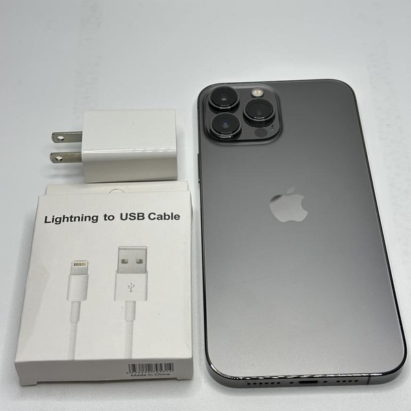 Apple iPhone 13 Pro Max - Unlocked, Graphite, 128 GB, A2484