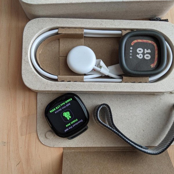 Fitbit Ace LTE - Unlocked, Mild Pebble