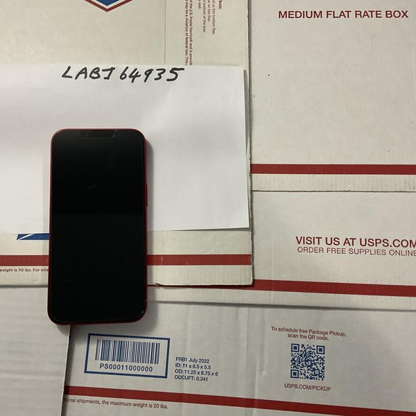 Apple iPhone 13 - Unlocked, 128 GB, Red, A2482