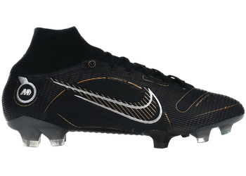 Nike Mercurial Superfly 8 FG Black Metallic Silver Gold for sale