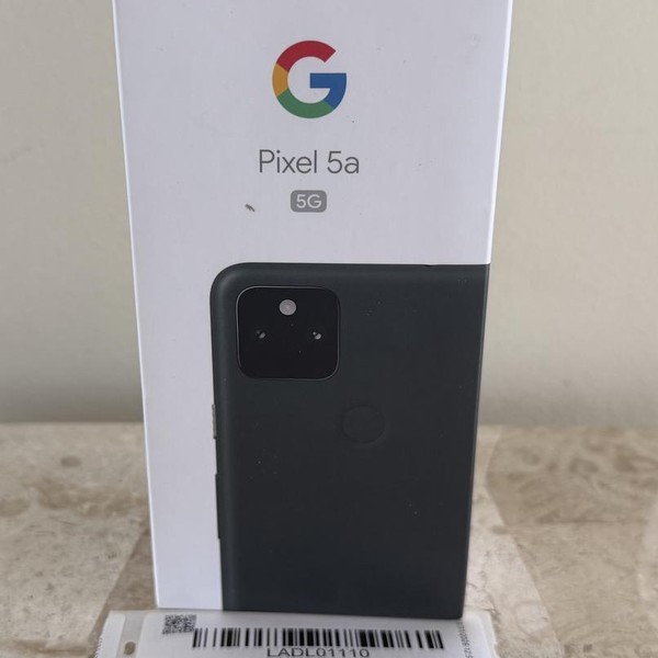 Google Pixel 5a 5G - Google Fi, 128 GB, Black, 6 GB