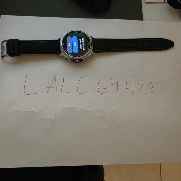 Samsung Galaxy Watch8 Classic - Unlocked, Black, SM-L505, 46mm