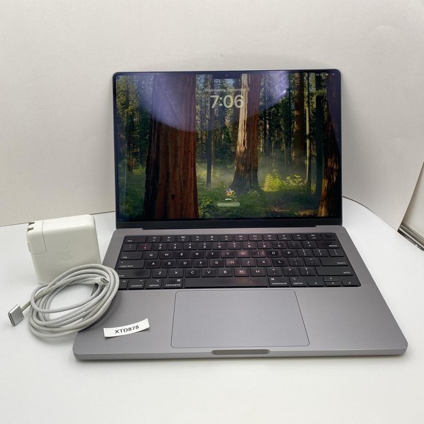 MacBook Pro 2021 - 14 inch - 512 GB, Gray, 16 GB, Apple M1 Pro 8-core