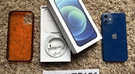 Good
													Apple iPhone 12 Mini - Unlocked, Blue, 64 GB, A2176, photo 1 of 12