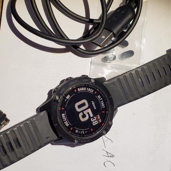 Garmin Fenix 6 - Black, Sapphire