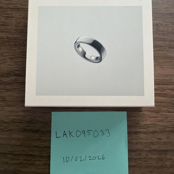 Oura Ring Gen 5 - Silver, Size 10