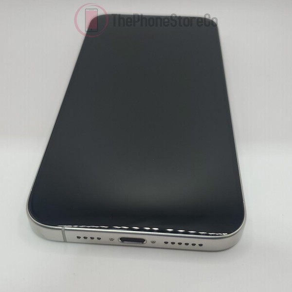 Apple iPhone 15 Pro Max - Unlocked, White, 256 GB, A2849