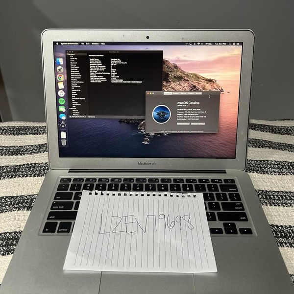 MacBook Air 2015 - 13 inch - 128 GB, Silver, 8 GB