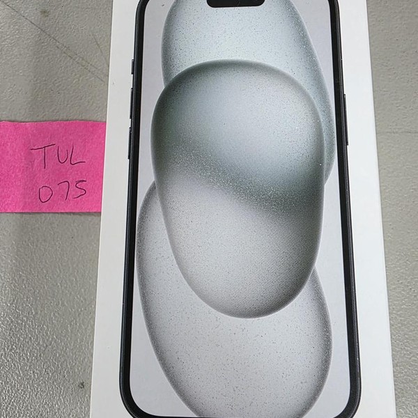 Apple iPhone 15 - Unlocked, 256 GB, Black, A2846