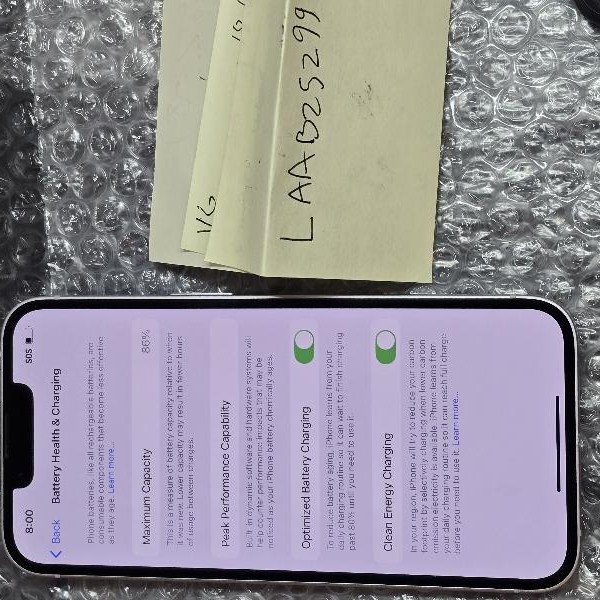 Apple iPhone 14 - Unlocked, 128 GB, Starlight, A2649