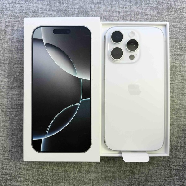 Apple iPhone 16 Pro - Unlocked, 128 GB, White, A3083