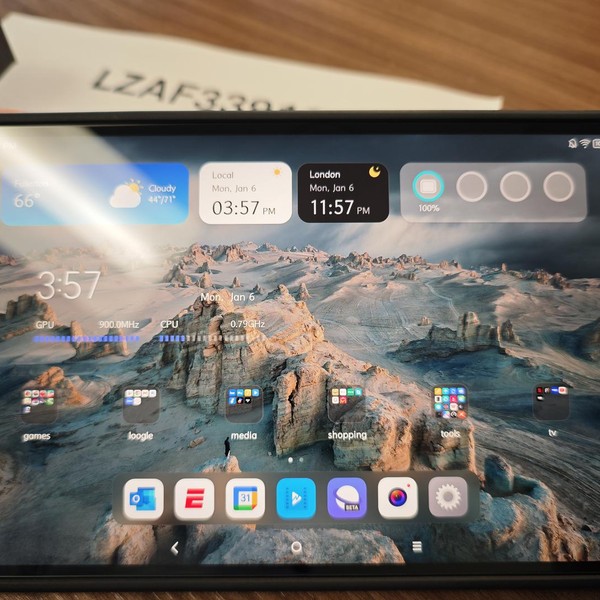 Lenovo Legion Y700 Tablet (2023) - 256 GB, Gray, 12 GB