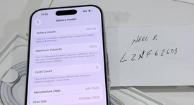 Mint
													Apple iPhone 17 - Unlocked, White, 256 GB, A3258, photo 4 of 6