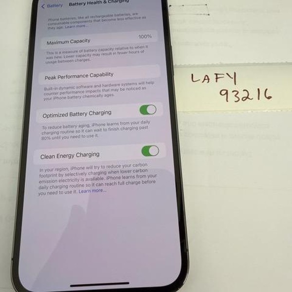 Apple iPhone 13 Pro Max - Unlocked, 128 GB, Graphite, A2484