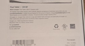 New
													Google Pixel Tablet 11" - Wi-Fi, Porcelain, 128 GB, 8 GB, NO Dock, photo 2 of 5