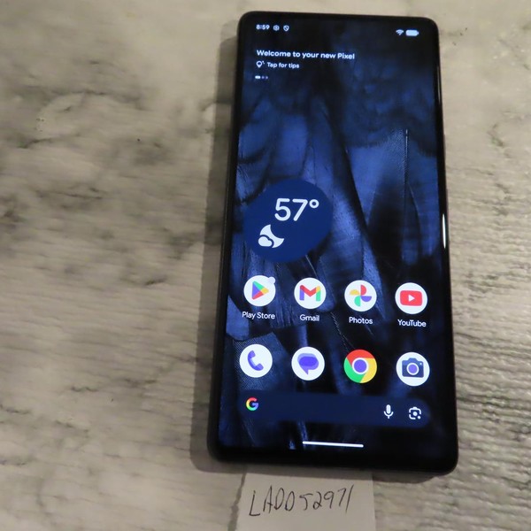 Google Pixel 7 - Verizon, 128 GB, Obsidian, 8 GB, GQML3, mmWave 5G