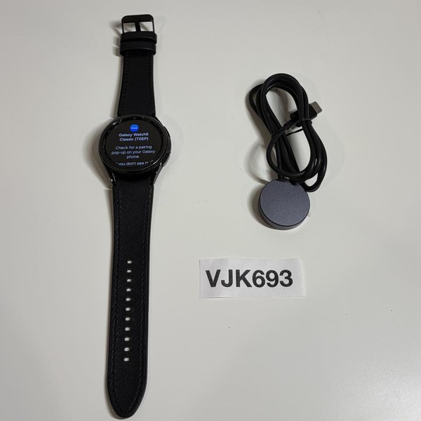 Samsung Galaxy Watch6 Classic - Unlocked, Black, 43mm