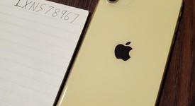 Good
													Apple iPhone 11 - Unlocked, Yellow, 256 GB, A2111, photo 2 of 8
