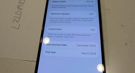 Fair
													Apple iPhone 15 - Unlocked, Black, 128 GB, A2846, photo 2 of 11