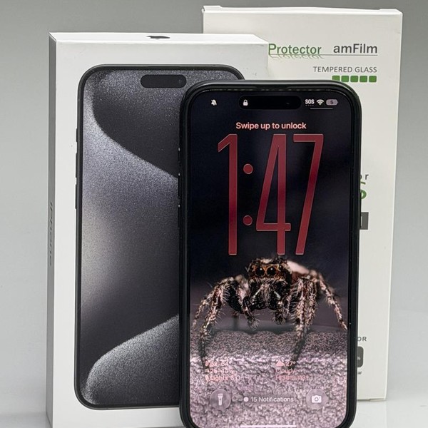 Apple iPhone 15 Pro Max - Unlocked, 256 GB, Black, A2849