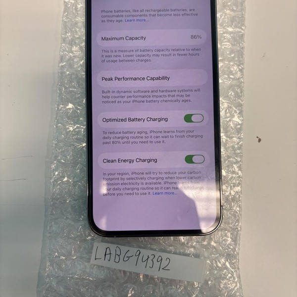 Apple iPhone 13 Pro - Unlocked, 256 GB, Silver, A2483