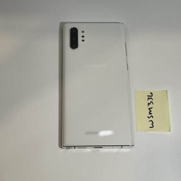 Samsung Galaxy Note 10 Plus - T-Mobile, 256 GB, White, 12 GB, SM-N975U