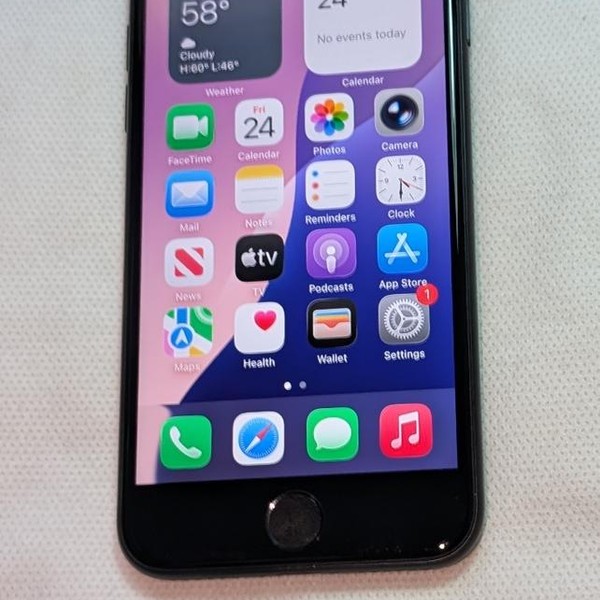 Apple iPhone SE 2nd Gen 2020 - AT&T, 64 GB, Black, A2275