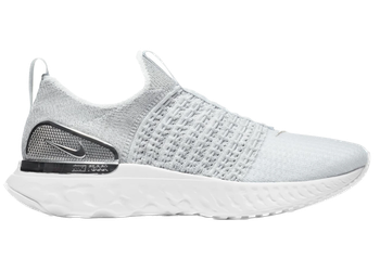 Nike React Phantom Run Flyknit Premium Pure Platinum White (Women's) for sale