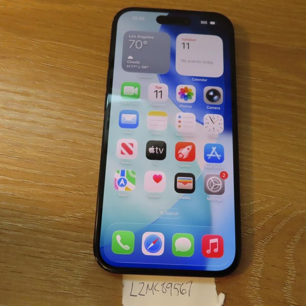 Apple iPhone 15 - T-Mobile, 128 GB, Black, A2846