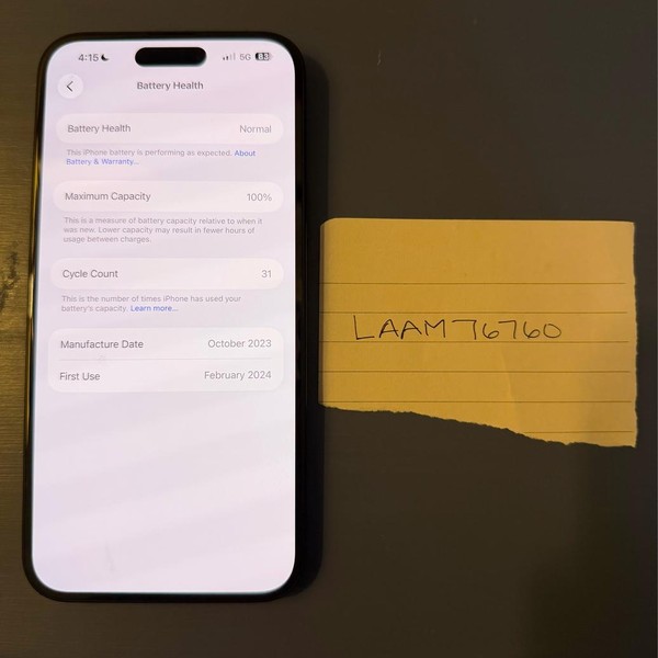 Apple iPhone 15 Plus - Verizon, 128 GB, Black, A2847