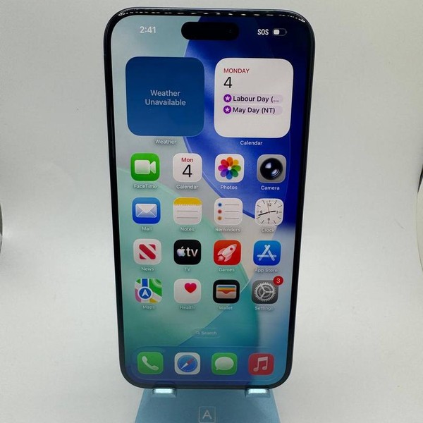 Apple iPhone 15 Pro Max - Unlocked, 256 GB, Blue, A2849