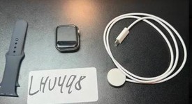 Good
													Apple Watch Series 7 45mm - Unlocked, Silver, A2477 - Cellular, Stainless, photo 2 of 3