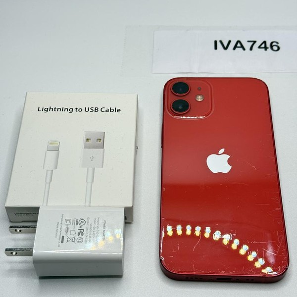 Apple iPhone 12 Mini - Unlocked, 128 GB, Red, A2176