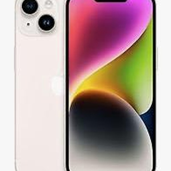 Apple iPhone 14 - Unlocked, 128 GB, Starlight, A2649