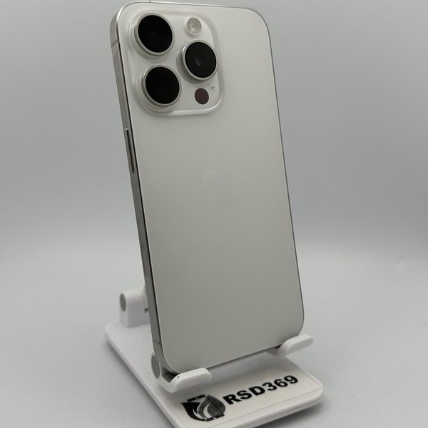 Apple iPhone 15 Pro - Unlocked, White, 128 GB, A2848