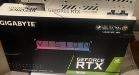 Used
													Gigabyte GeForce RTX 3080 - GV-N3080VISION OC-10GD, Vision OC, photo 2 of 6