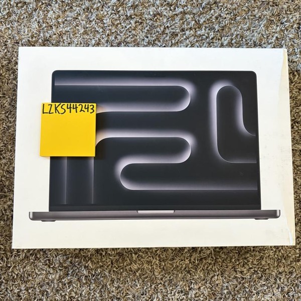 MacBook Pro 2024 - 16 inch - 512 GB, Space Black, 24 GB, Apple M4 Pro 14-core