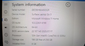 Mint
													Microsoft Surface Laptop Go 3 - I5, Sage, 256 GB, 8 GB, photo 3 of 17