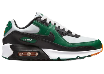 Nike Air Max 90 Leather Pure Platinum Gorge Green (GS) for sale