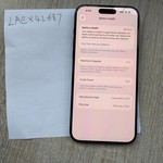 Good Apple iPhone 15 Pro Max - Unlocked, 256 GB, Blue, A2849