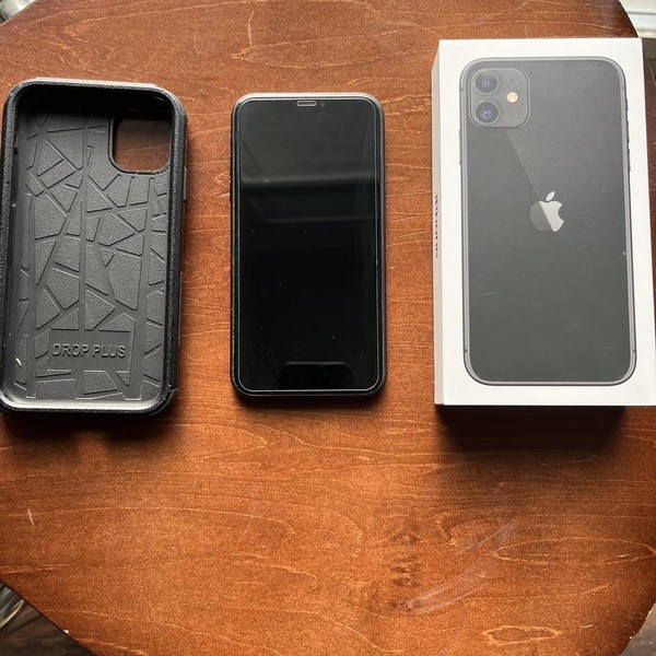 Apple iPhone 11 - Unlocked, 64 GB, Black, A2111