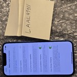 Good Apple iPhone 13 - Unlocked, Blue, 128 GB, A2482