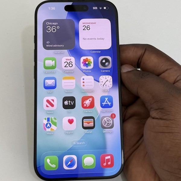 Apple iPhone 16 Pro - Spectrum, 128 GB, Black, A3083