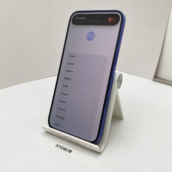 Apple iPhone 16 Plus - Unlocked, 128 GB, Ultramarine, A3082