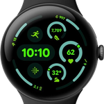 Fair Google Pixel Watch 3 - Wi-Fi, Black, 45mm, Wi-Fi